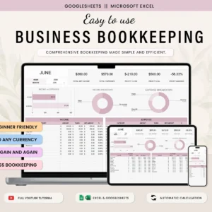 Business Bookkeeping Template